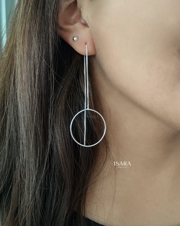Circulares - pendientes pasador packx2 - Imagen 2